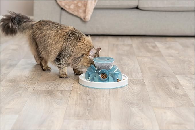 TRIXIE Tunnel Slow Feeder for Cats and Dogs, Interactive Cat Toy, Pet Food - Image 5