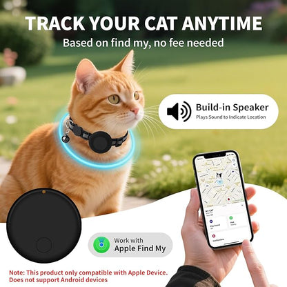 GPS Tracker for Cats, Mini GPS Cat Tracker, Smart Pet Activity Tracker - Image 2