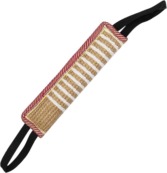 Storystore Dog Tug Toy Dog Training Bite Pillow Jute Bite Toy by Storystore