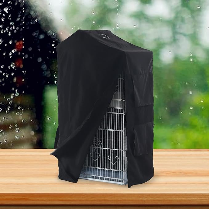 Baoblaze Bird Cage Cover, Washable Birdcage Cover, Windproof - Image 3