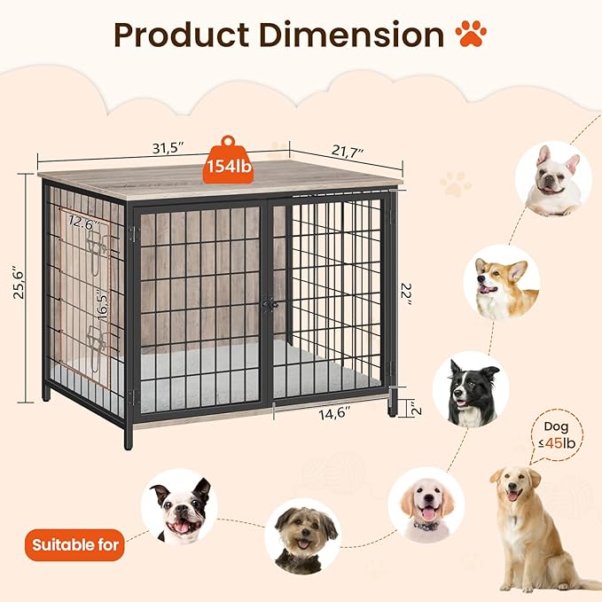 MAHANCRIS Dog Crate Furniture - Image 3