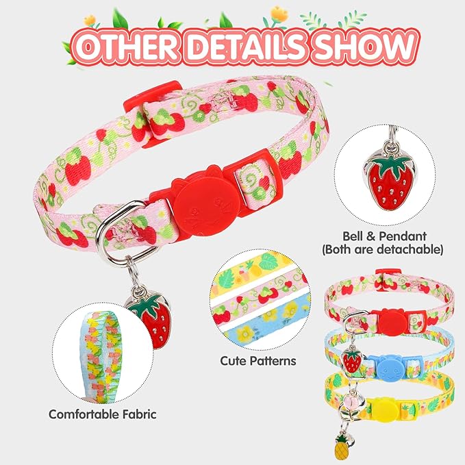 EXPAWLORER Flower Cat Collar Breakaway - Image 3