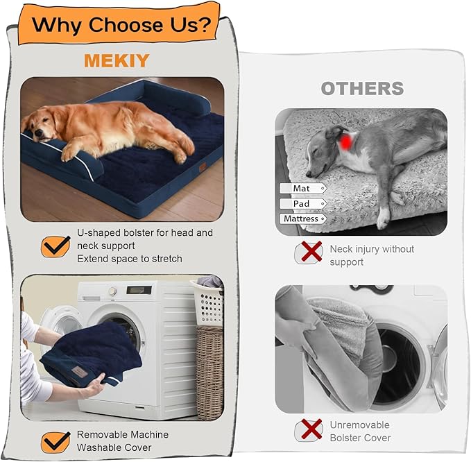 Dog Bed Medium Size Dog-Orthopedic Waterproof Bed - Image 4