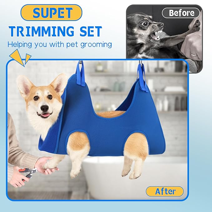 Supet Dog Grooming Hammock Harness - Image 2
