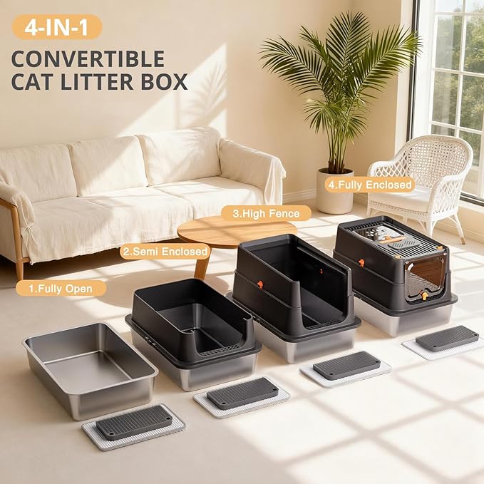 Stainless Steel Litter Box - Image 5