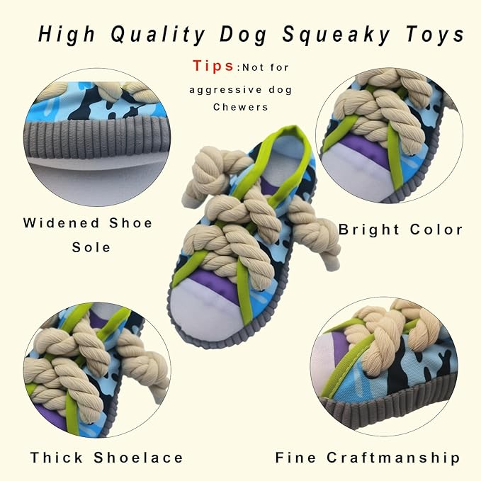 Interactive Squeaky Dog Toy - Image 3