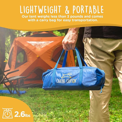 Canine Canyon Luna Portable Dog Tent, Indoor/Outdoor Dog House - Image 5