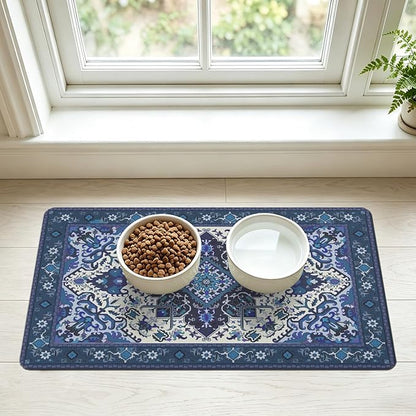Pet Feeding Mat for Floors Waterproof Dog Mat for Food and Water Absorbent by Unknown