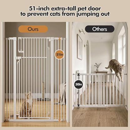 51-inch Extra Tall cat Door，Suitable - Image 2