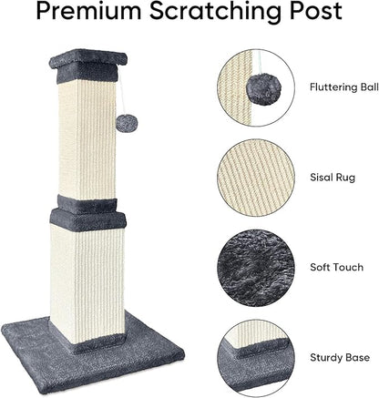 Cat Scratching Post, 32 Inch Cat Scratching Posts - Image 2