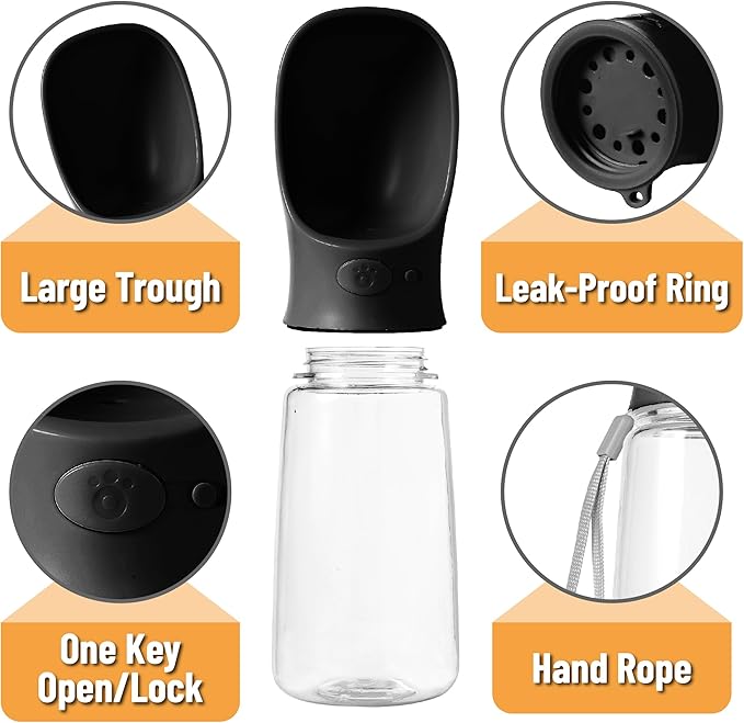 Mr. Pen- Portable Dog Water Bottle, 19 oz, Leak Proof Puppy Water Dispenser - Image 5