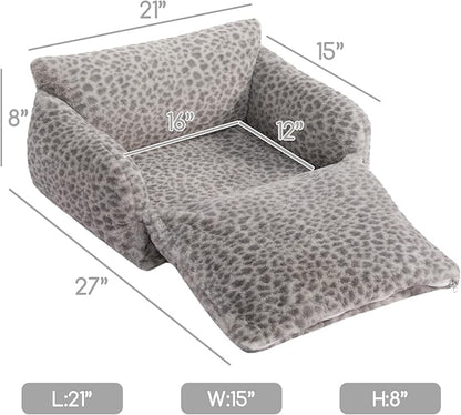 Hollypet Cat Bed Fluffy Plush Multifunctional Double-Layer Machine Washable - Image 3