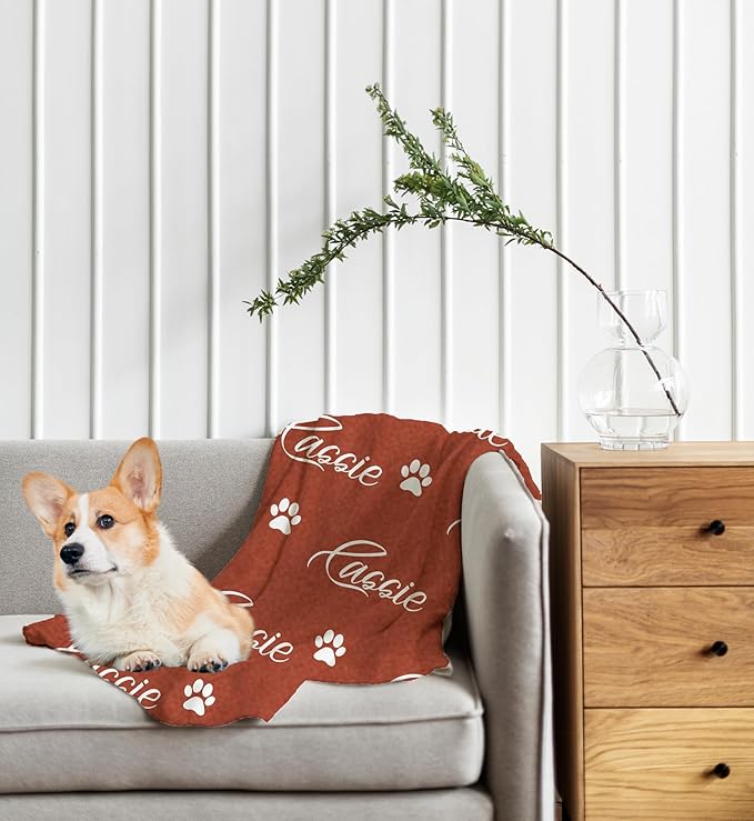 Personalized Dog Blanket with Name - Image 2