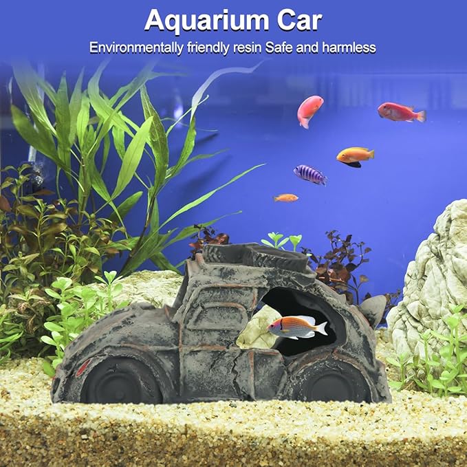 Virekm Fish Tank Decor, Aquarium Decorations - Image 5