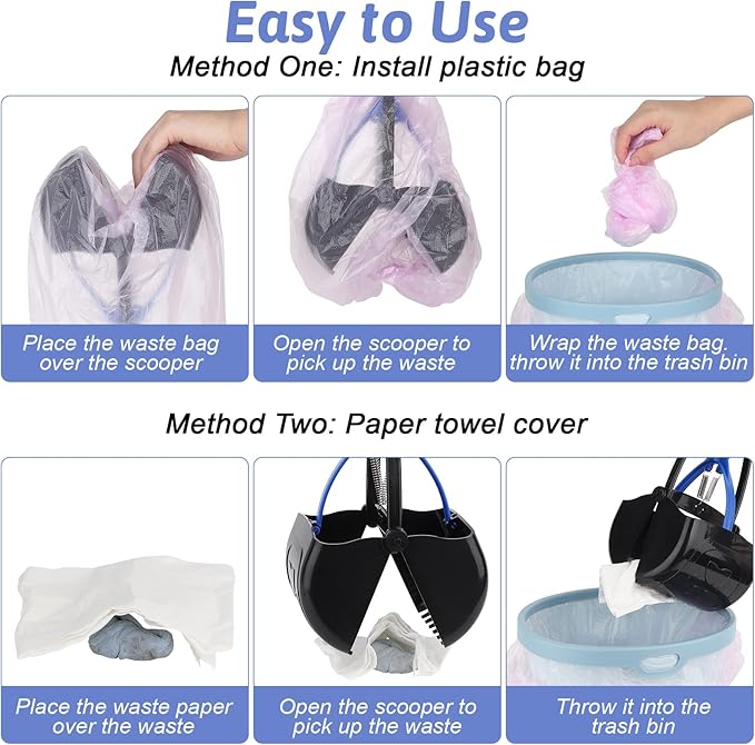 Non-Breakable Pooper Scooper for Dogs and Cats - Image 5