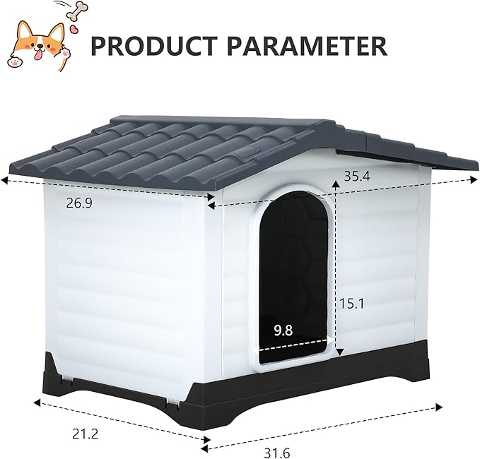 FDW Dog House Indoor Outdoor Durable House - Image 7