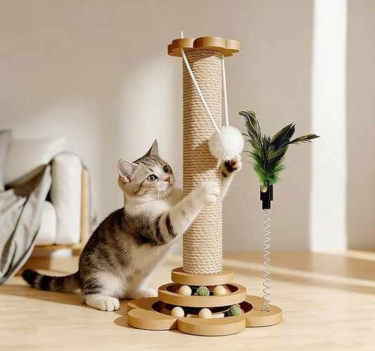 Cat Scratching Post, cat scratchers by Unknown