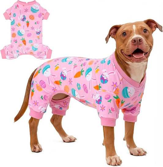 KYEESE Easter Dog Pajamas, Soft Dog Pajamas by KYEESE