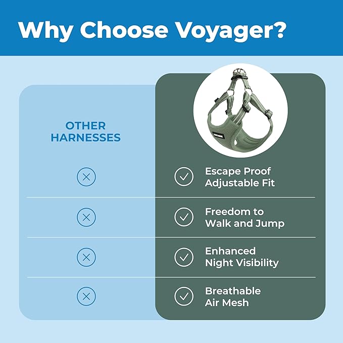 Best Pet Supplies Voyager Adjustable Step-in Flex Breathable Mesh Dog Harness - Image 3