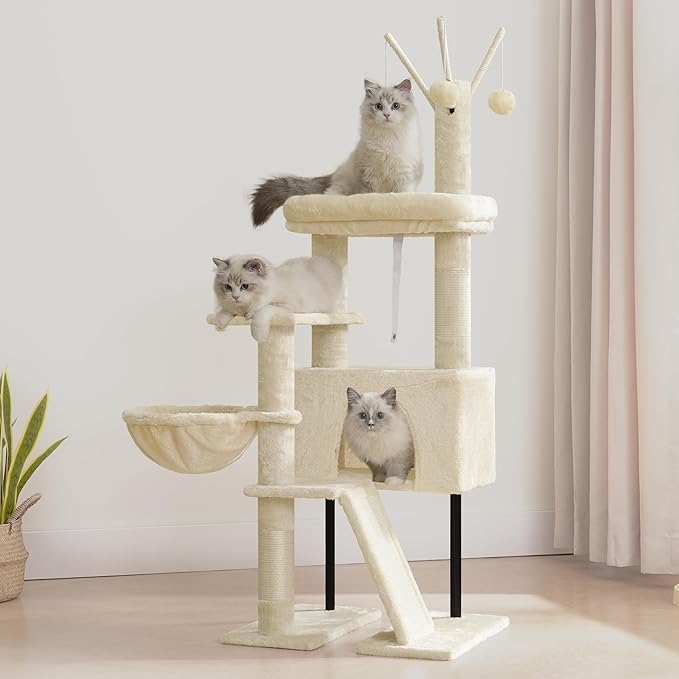 Gitelsnour Cat Tree for Indoor Cats, Cat Tower by Gitelnour