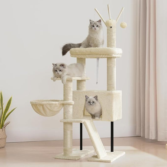Gitelsnour Cat Tree for Indoor Cats, Cat Tower by Gitelnour