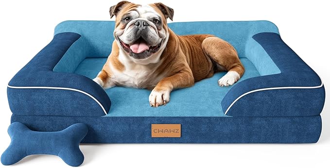 CWAWZ Dog Beds for Large Dogs, Orthopedic Dog Bed by CWAWZ