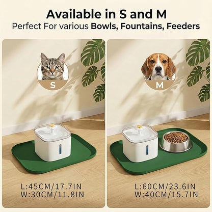 BLESWIN Non-Slip Silicone Dog Food Mat - Image 7