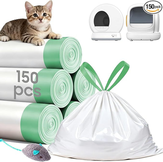 150 Tear-free Count Cat litter bags Liners Only Compatible by Unknown
