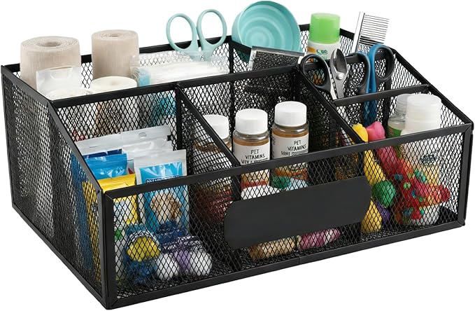 Dog Storage Organizer for Pet Nursing Supplies, Pet Medicine Container by Brabtod