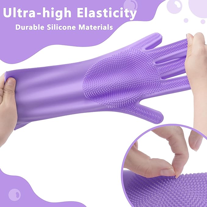 Pet Grooming Gloves—Dog Washing Gloves - Image 5
