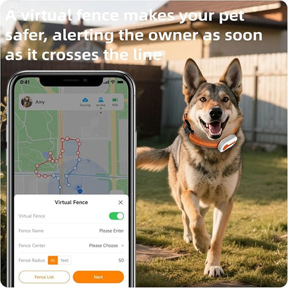 ROTX Dog GPS Tracker Real-time Tracker Alerts Virtual Fence Location - Image 4
