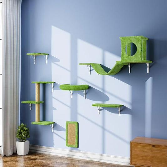 NUNU LAB Wall Mounted Cat Furniture Set by NUNULAB