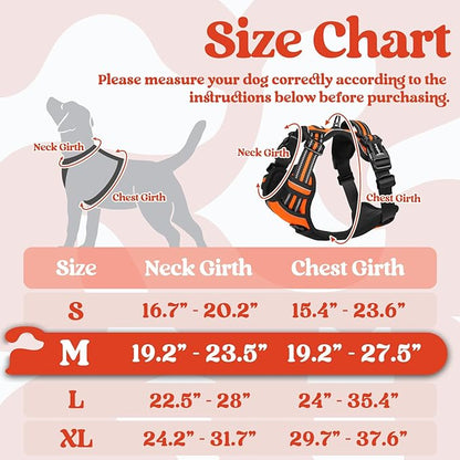 rabbitgoo Dog Harness Medium Sized, No Pull Easy On & Off - Image 2