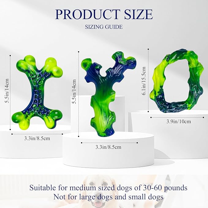 Frienhund 9-Pack Durable Dog Toys - Image 3