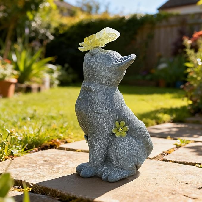 Charming Kitten Garden Statue - Image 7
