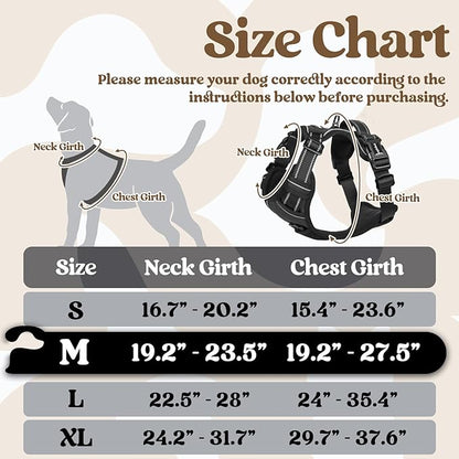 rabbitgoo Dog Harness Medium Sized, No Pull Pet Harness - Image 2