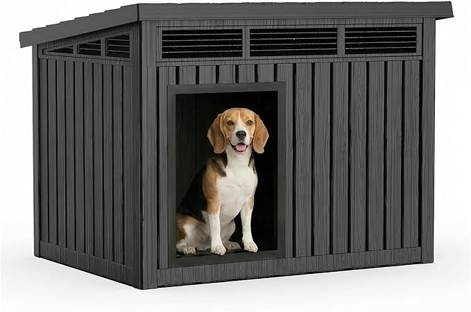 VIXZEN Dog House Outdoor, Indoor Dog House Medium Size Dog by Vixzen