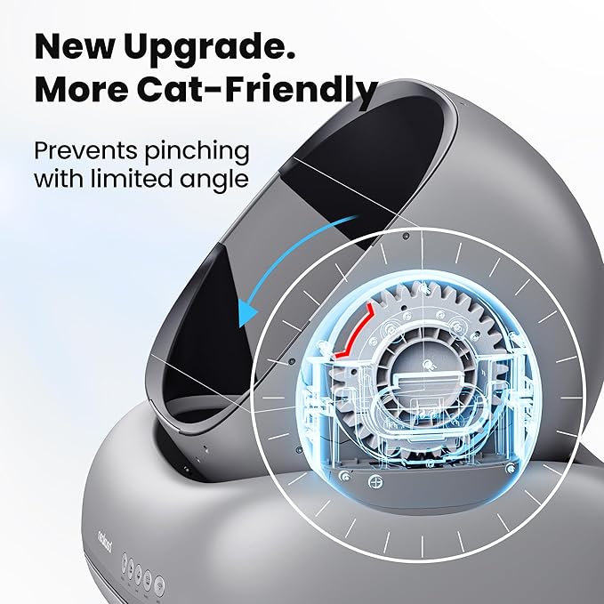 Neakasa M1 Plus Open-Top Self-Cleaning Cat Litter Box, 360° Safety Sensors - Image 2