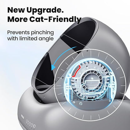 Neakasa M1 Plus Open-Top Self-Cleaning Cat Litter Box, 360° Safety Sensors - Image 2