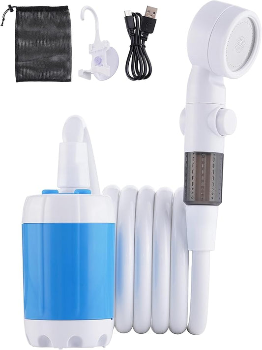 Subtoy Portable Shower for Camping, Rechargeable Camping Shower by Unknown