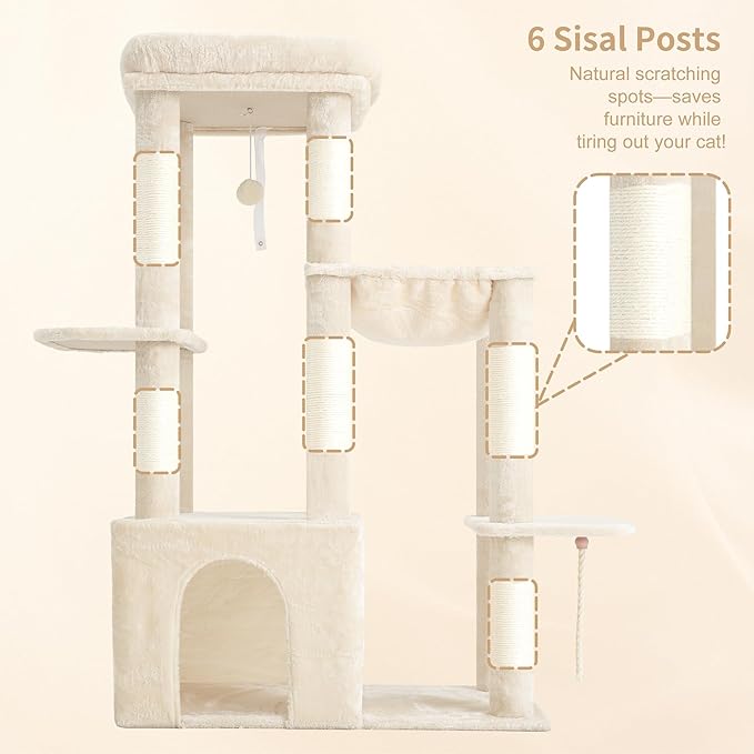 Heybly Heavy Duty Cat Tree, Tower - Image 9