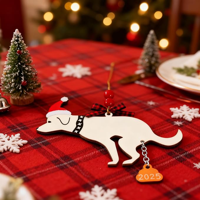 Christmas Dog Ornaments, Dog Pet Ornament Christmas Tree Decoration, Funny - Image 6