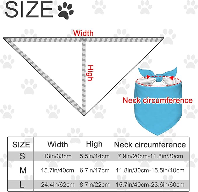 Personalized Dog Bandana Custom Dog Pet Scarf Customized Football Name Number - Image 3