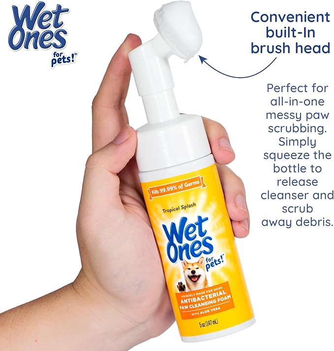 Wet Ones for Pets Antibacterial Dog Paw Cleaner - Image 2