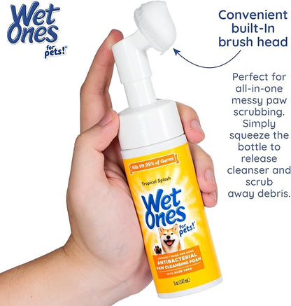 Wet Ones for Pets Antibacterial Dog Paw Cleaner - Image 2