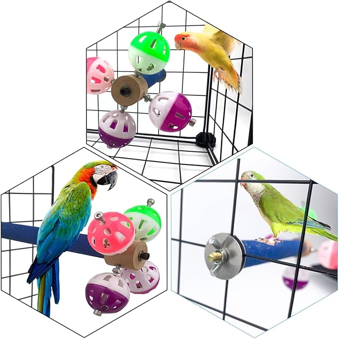 FlidRunest Perch Toy with Rotating Balls - Image 5