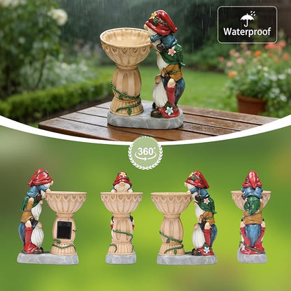 Sheaifun Garden Gnomes Outdoor Gnomes Garden Decorations - Image 5