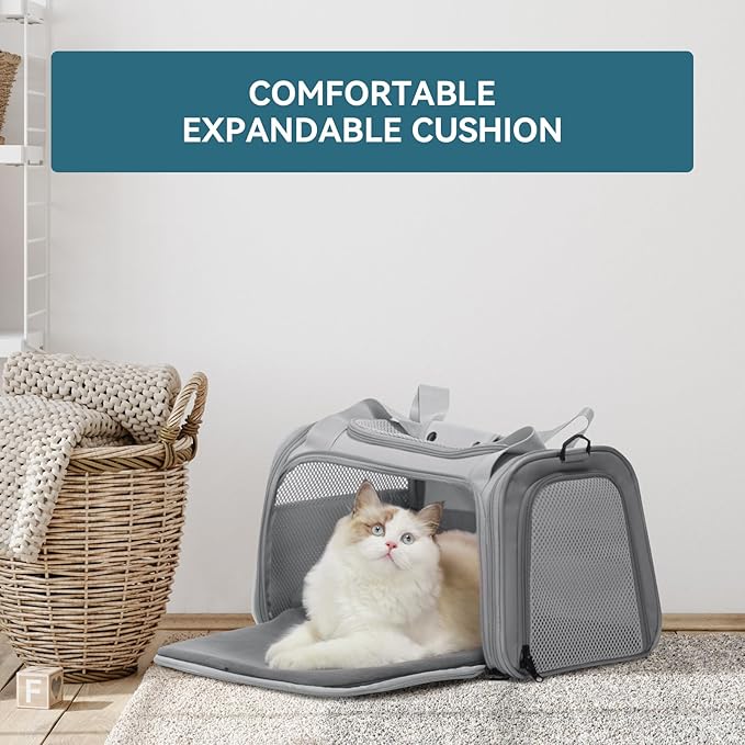 PETSFIT Cat Carrier Airline Approved, Soft Carrier - Image 8