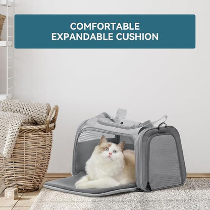 PETSFIT Cat Carrier Airline Approved, Soft Carrier - Image 8