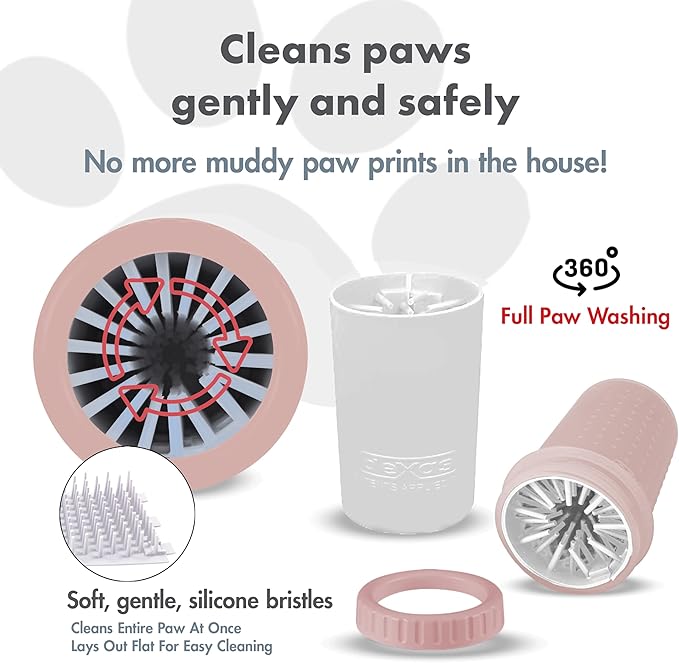 Dexas MudBuster Medium Dog Paw Cleaner, Fits 1.5"-2.5" Wide Paws, Gentle - Image 2